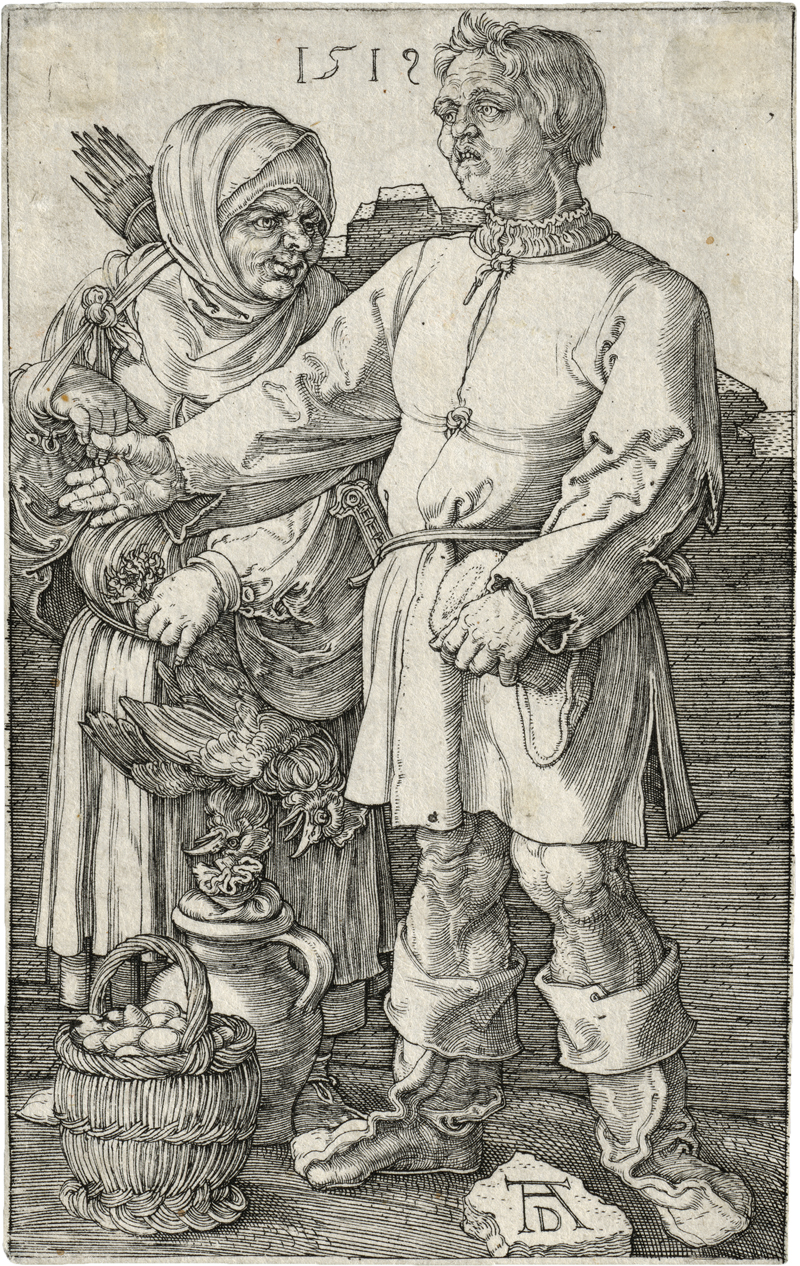 Dürer, Albrecht: Der Marktbauer und sein Weib
