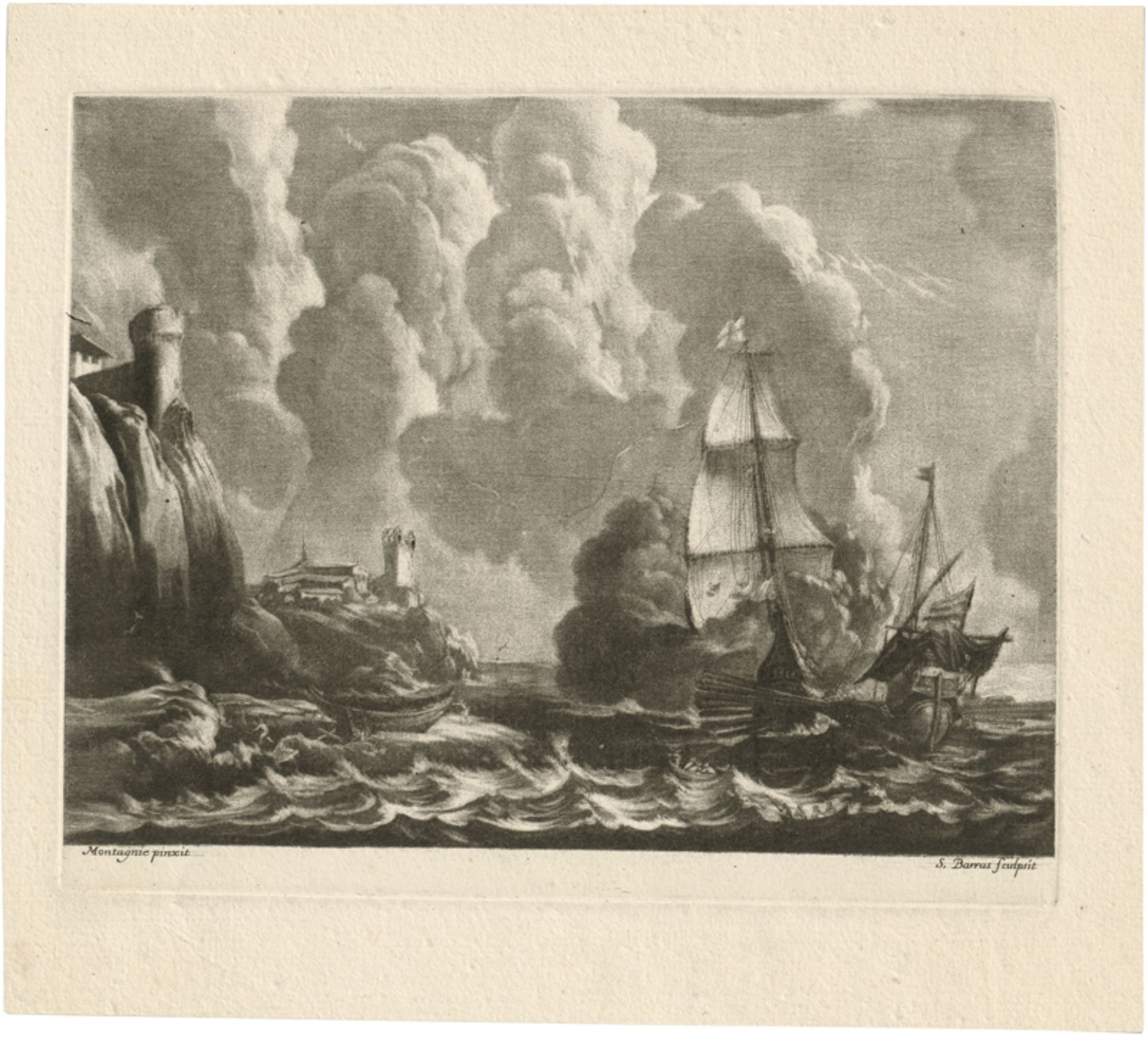Barras, Sébastien: Der Schiffbruch; Die Seeschlacht - Bild 2 aus 2