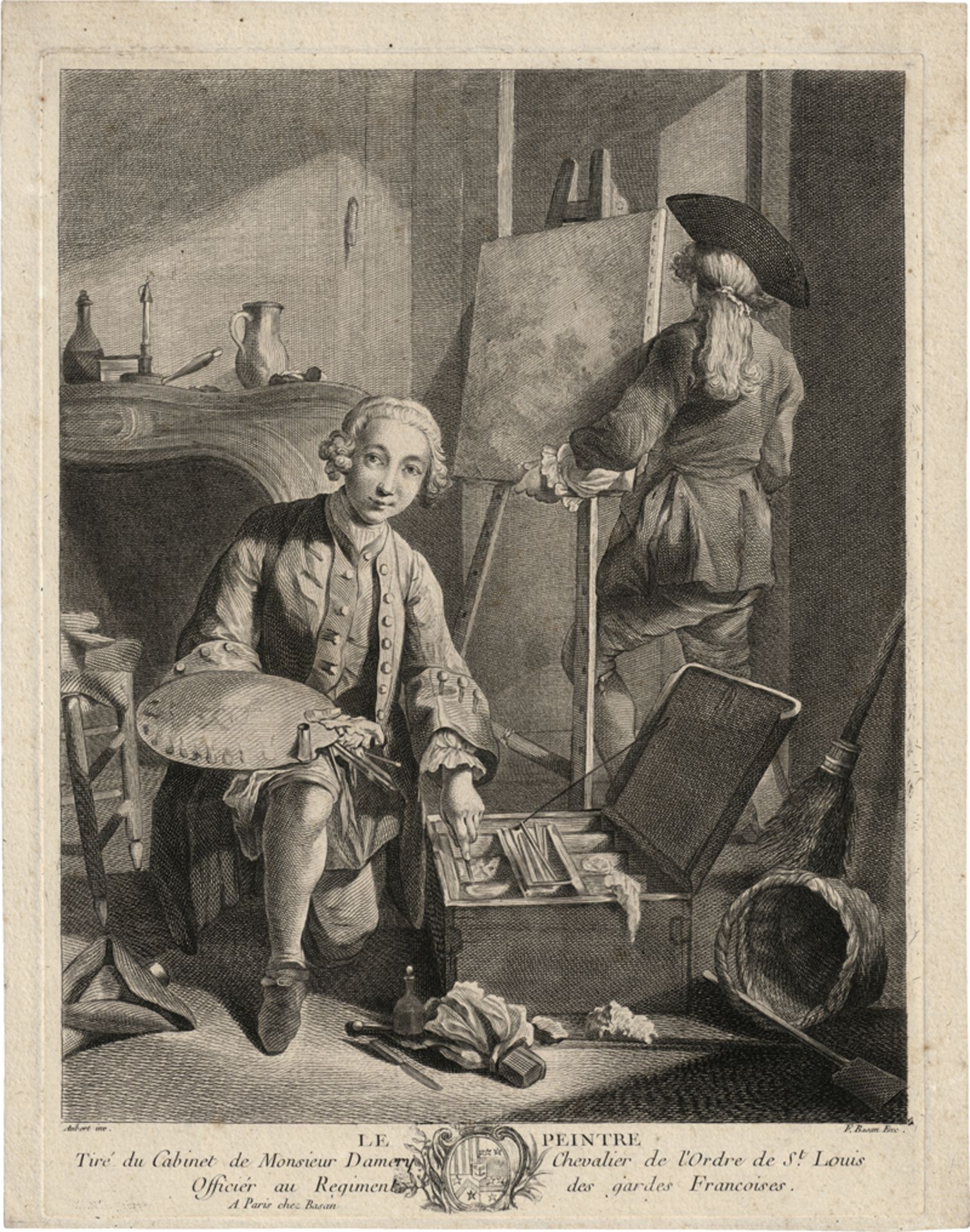 Basan, Pierre-François: Le Peintre