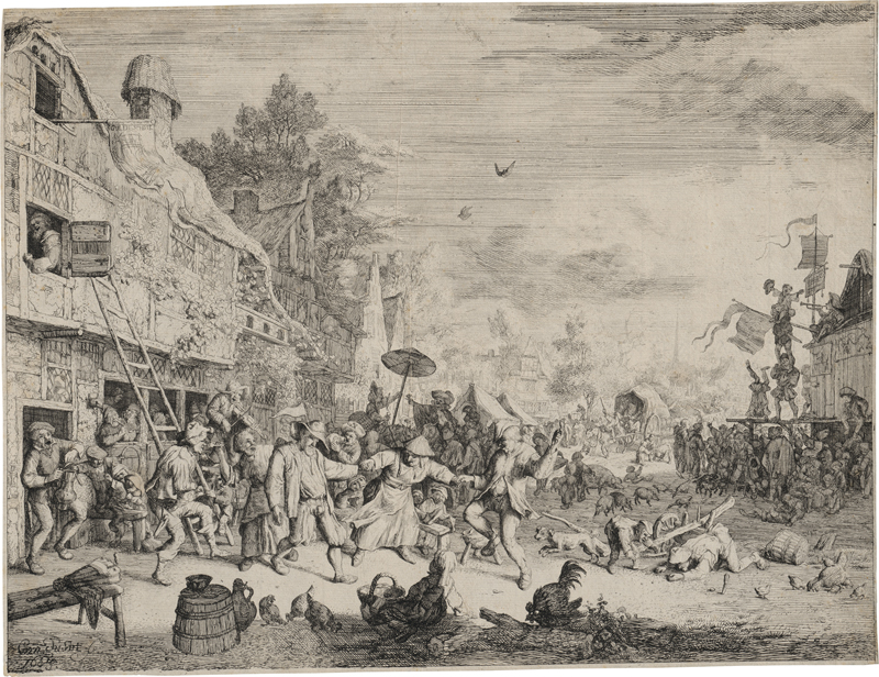 Dusart, Cornelis: Das große Dorffest