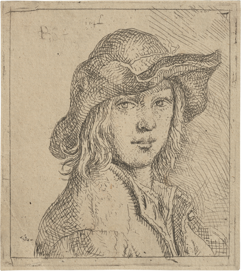 Snyers, Peeter: Brustbild eines jungen Mannes mit Hut