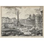 Piranesi, Giovanni Battista: Veduta della Piazza della Rotonda