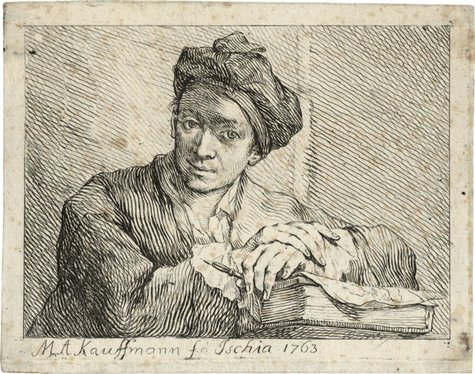 Kauffmann, Angelika: Bildnis Johann Joachim Winckelmann