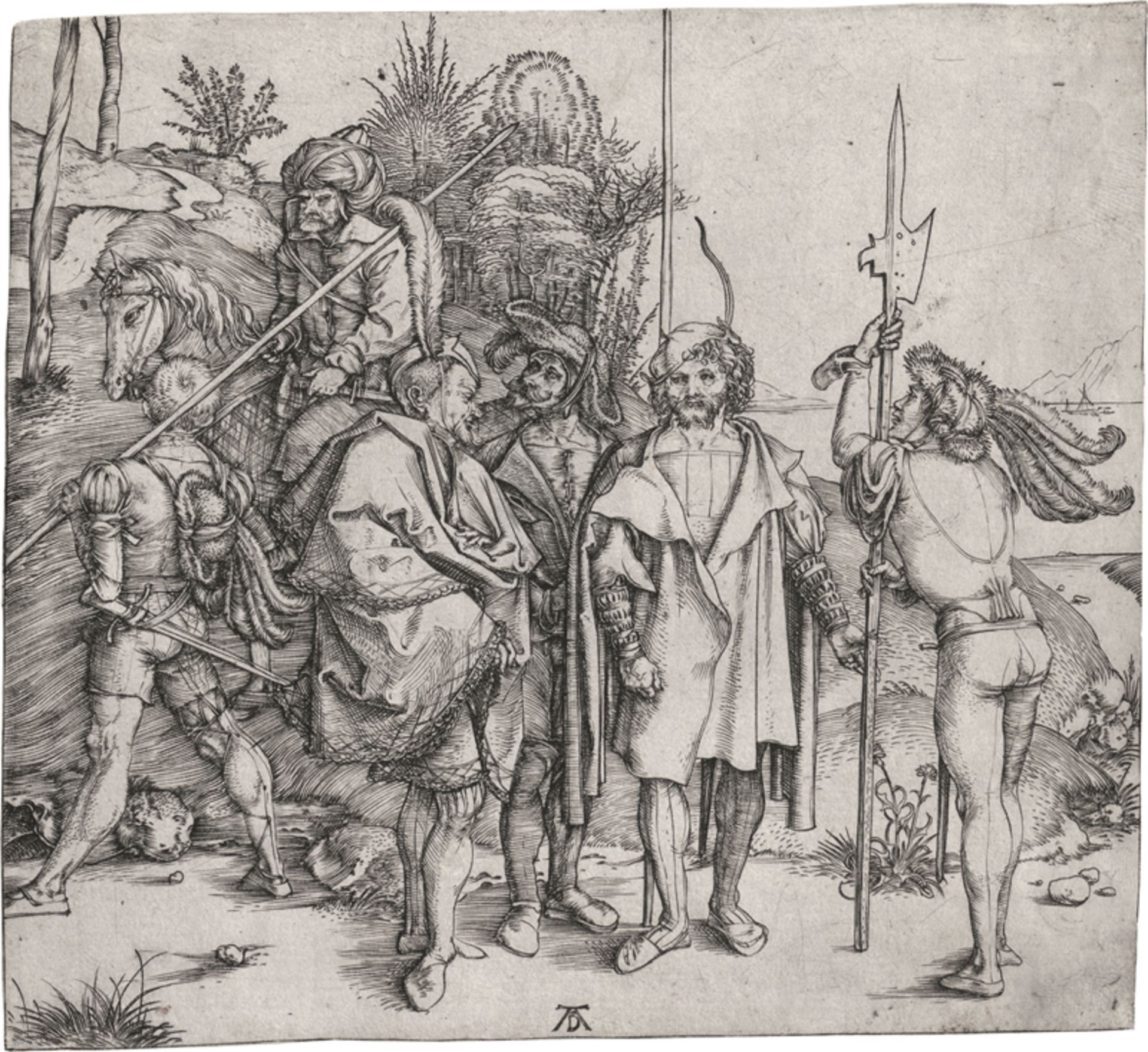 Dürer, Albrecht: Die sechs Kriegsleute