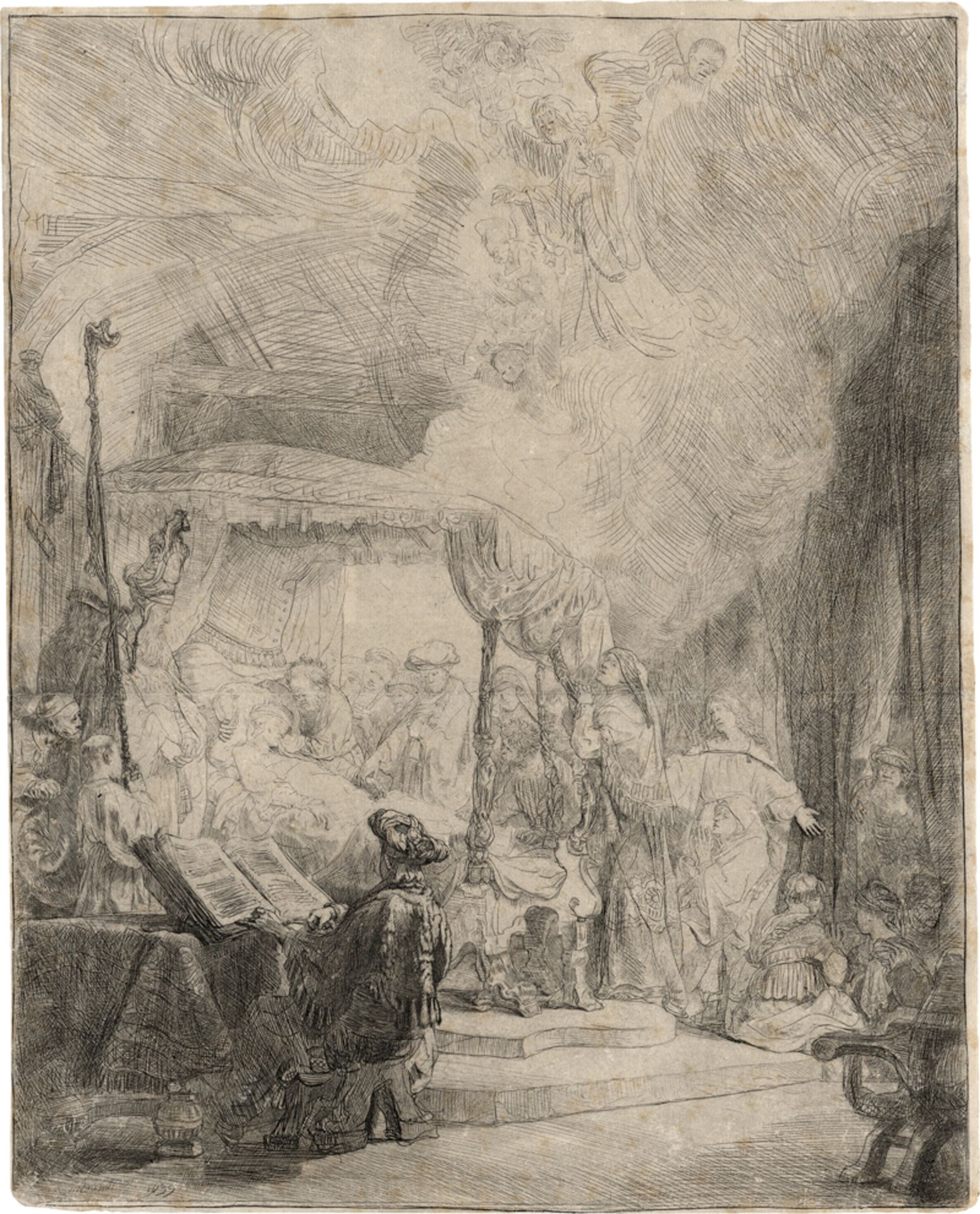 Rembrandt Harmensz. van Rijn: Der Tod Mariens