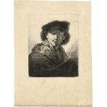 Nathe, Christoph: Selbstbildnis Nathe's in Rembrandt'scher Manier (Überlie...