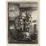 Rembrandt Harmensz. van Rijn: Der Goldschmied