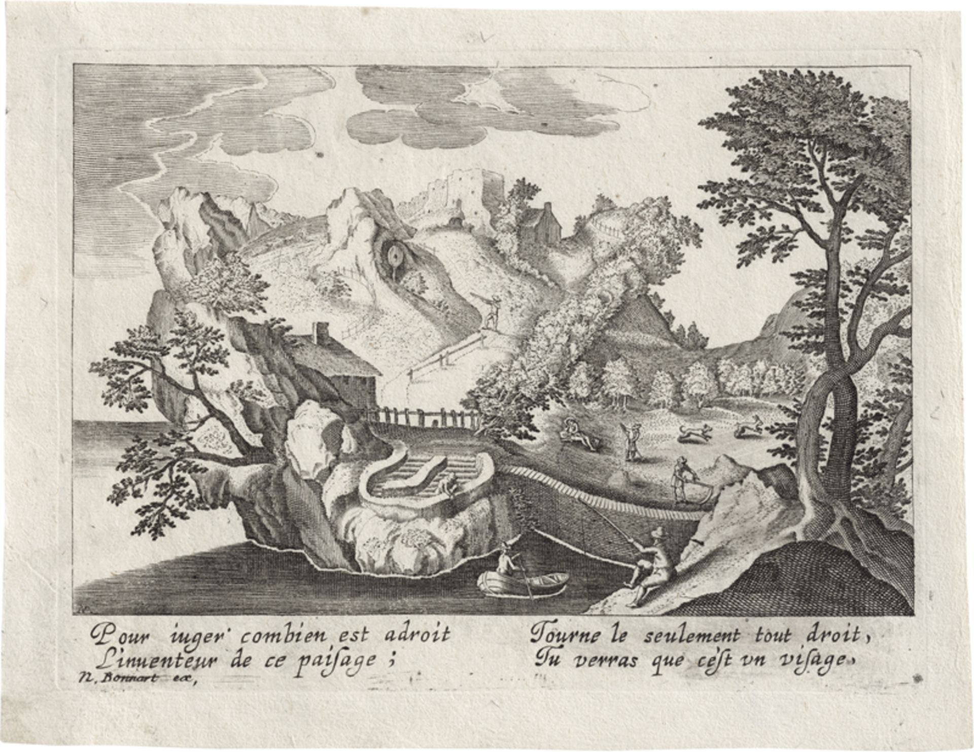 Merian d. Ä., Matthäus - nach: Anthropomorphe Landschaft