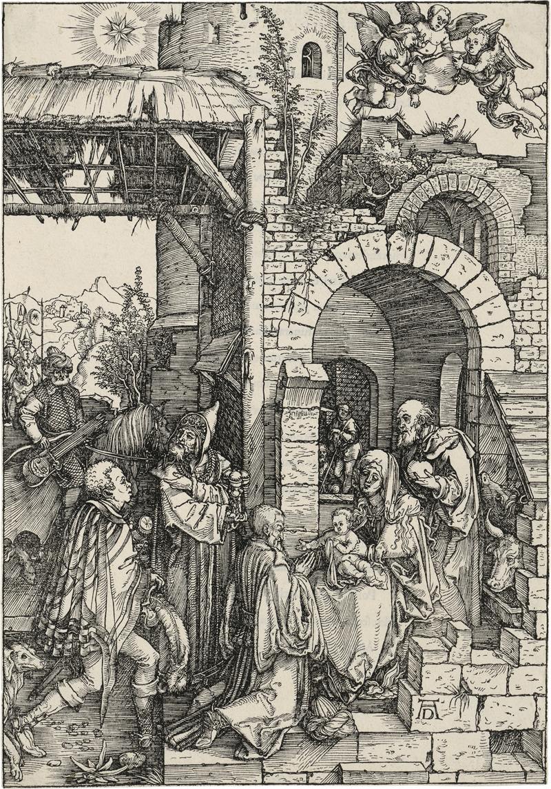 Dürer, Albrecht: Die Anbetung der Könige