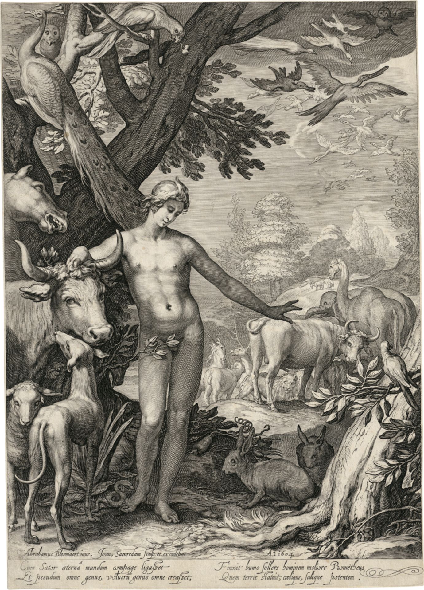 Saenredam, Jan: Die Geschichte von Adam und Eva