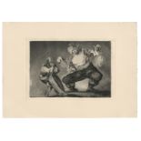Goya, Francisco de: Zehn Blatt aus den "Proverbios"