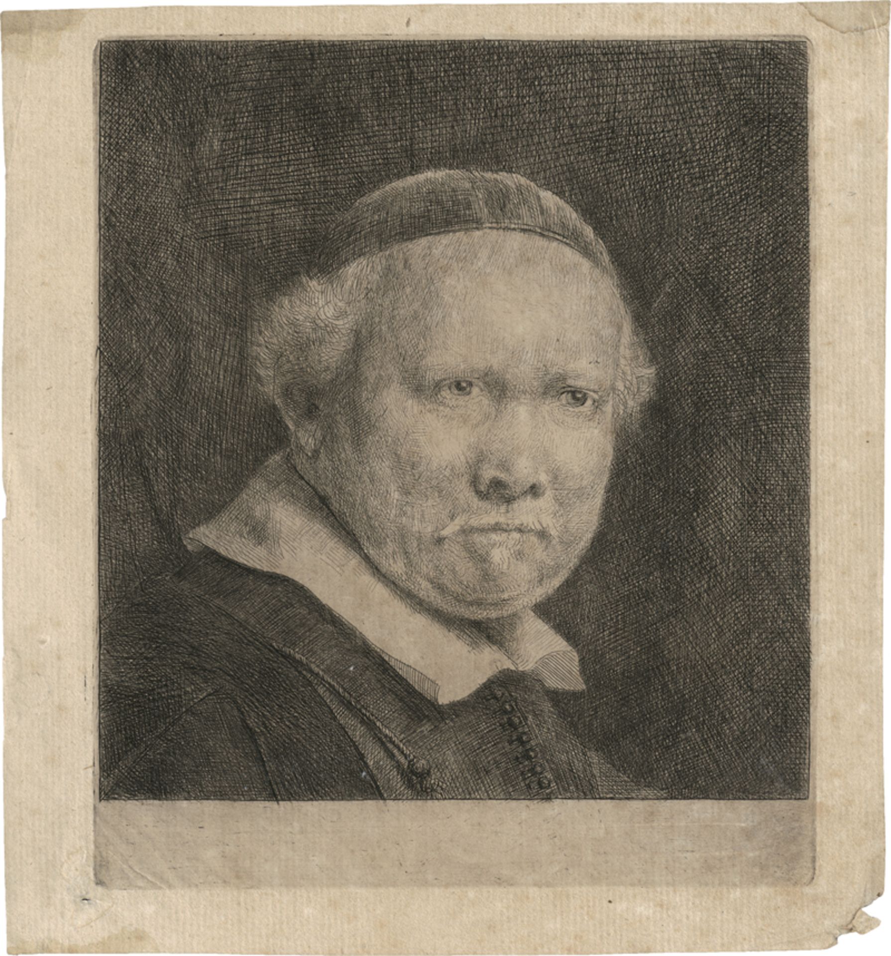 Rembrandt Harmensz. van Rijn: Bildnis des Lieven Willemsz. van Coppenol