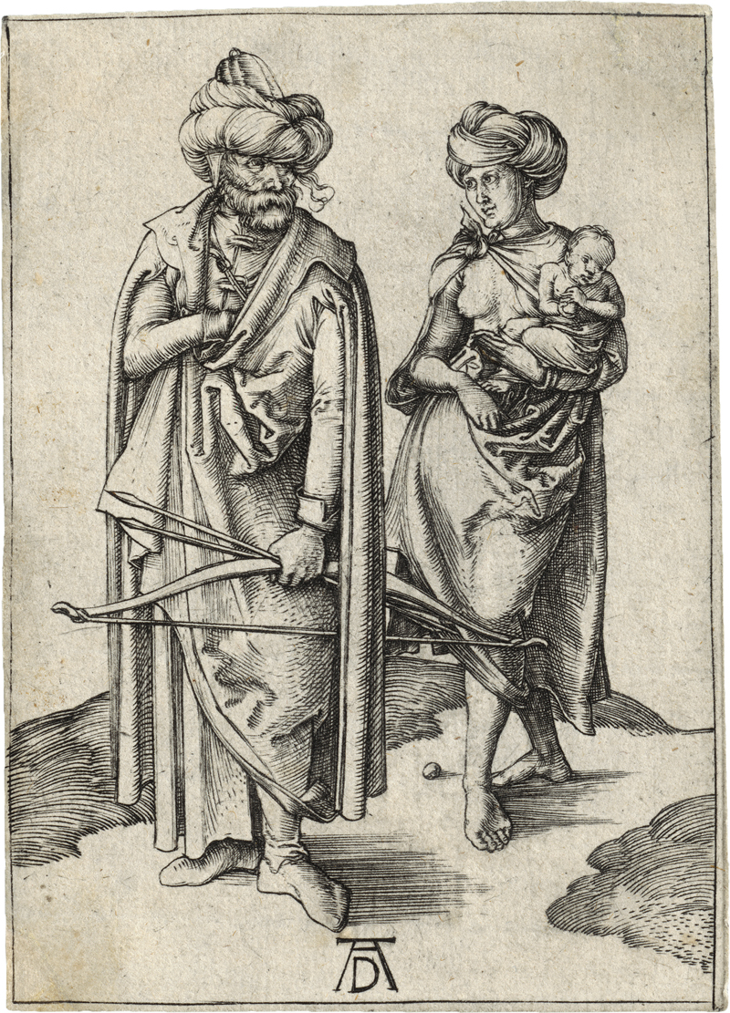 Dürer, Albrecht: Der Orientale und sein Weib (Die Türkenfamilie)