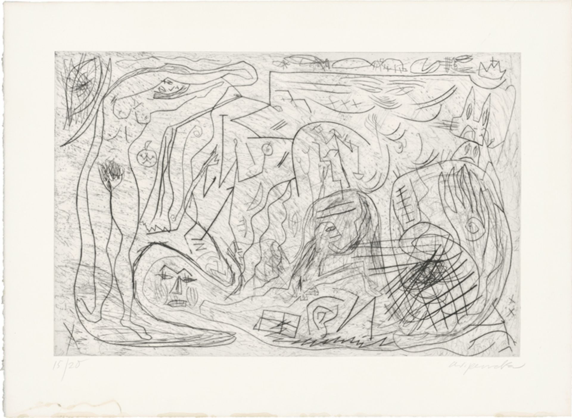 Penck, A. R.: Ohne Titel