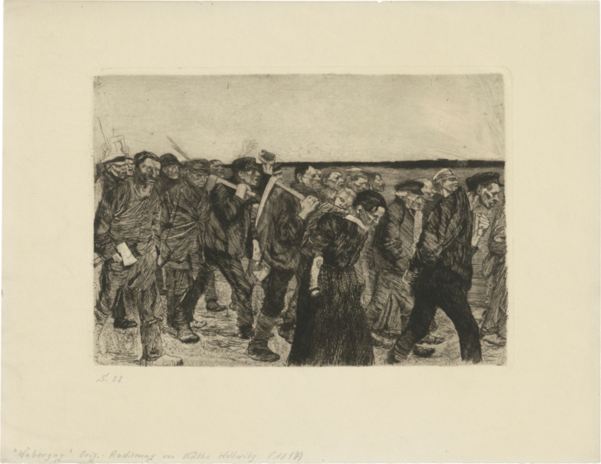 Kollwitz, Käthe: Weberzug