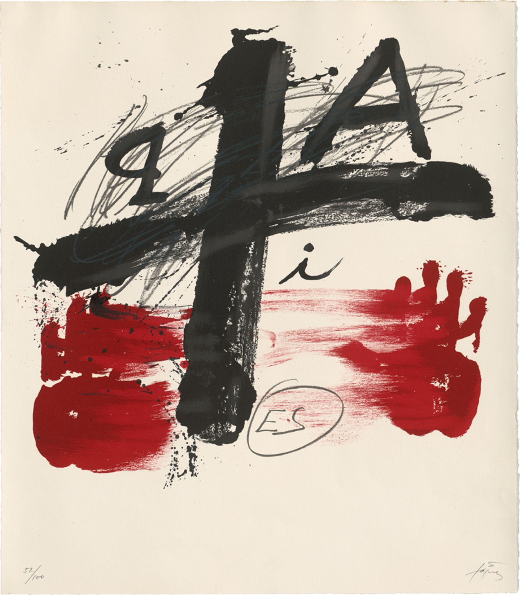 Tàpies, Antoni: Ohne Titel