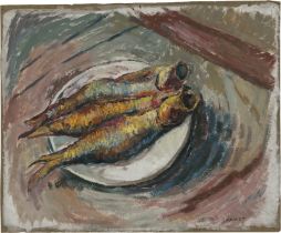 Jacobi, Annot (Anna-Ottilie): Stilleben mit Fischen
