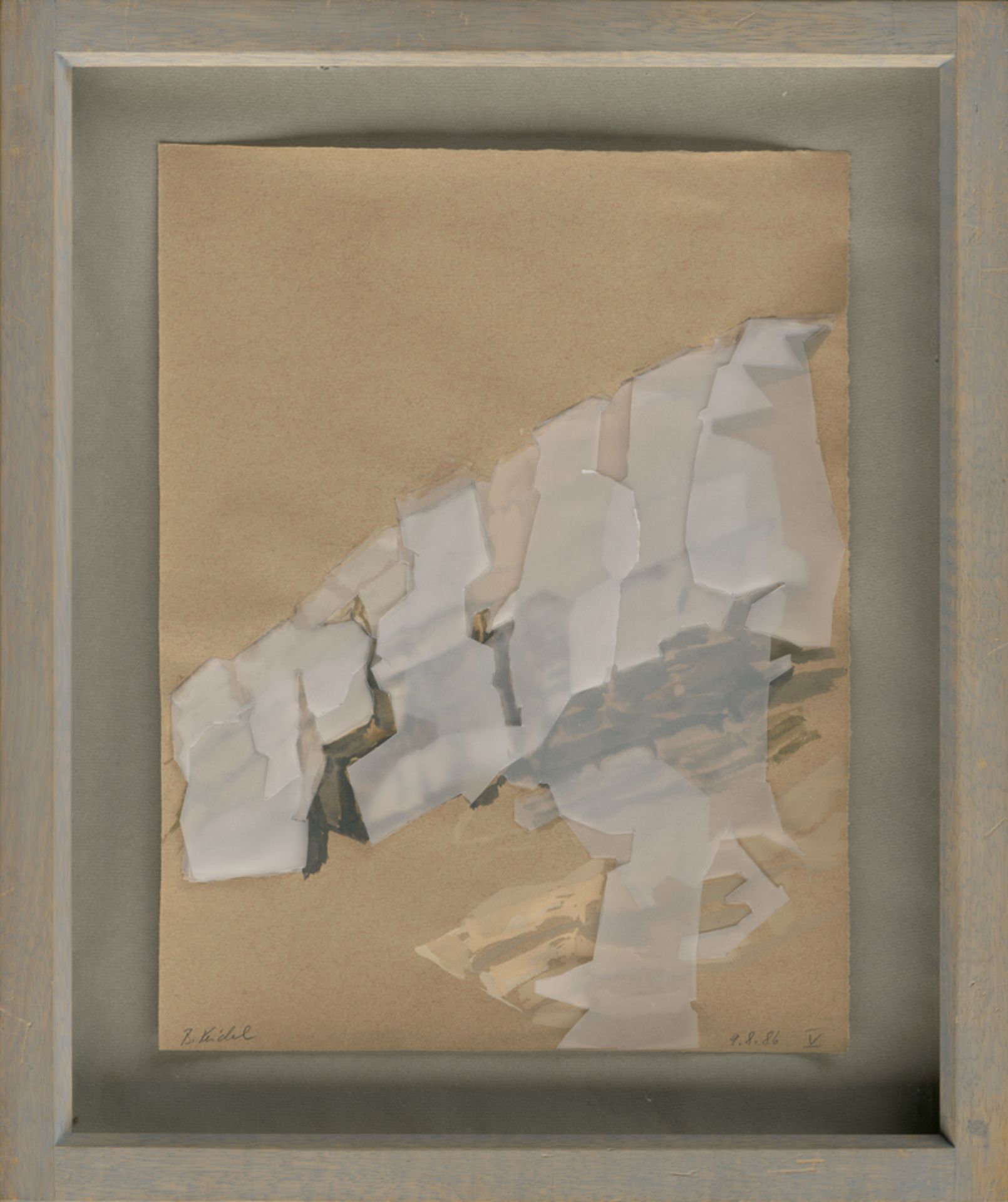 Keidel, Barbara: Felsen III ; Felsen V - Image 2 of 2