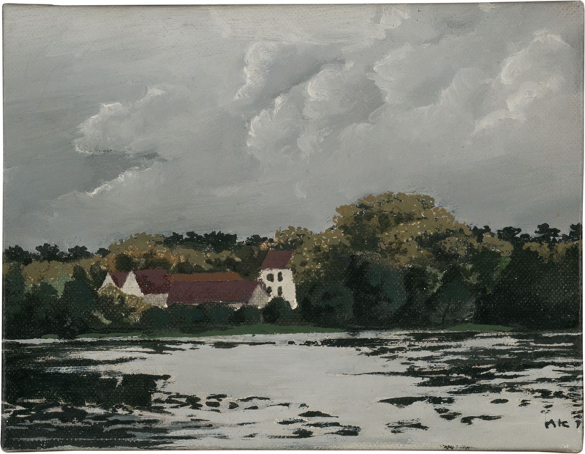 Koeppel, Matthias: Häuser am See