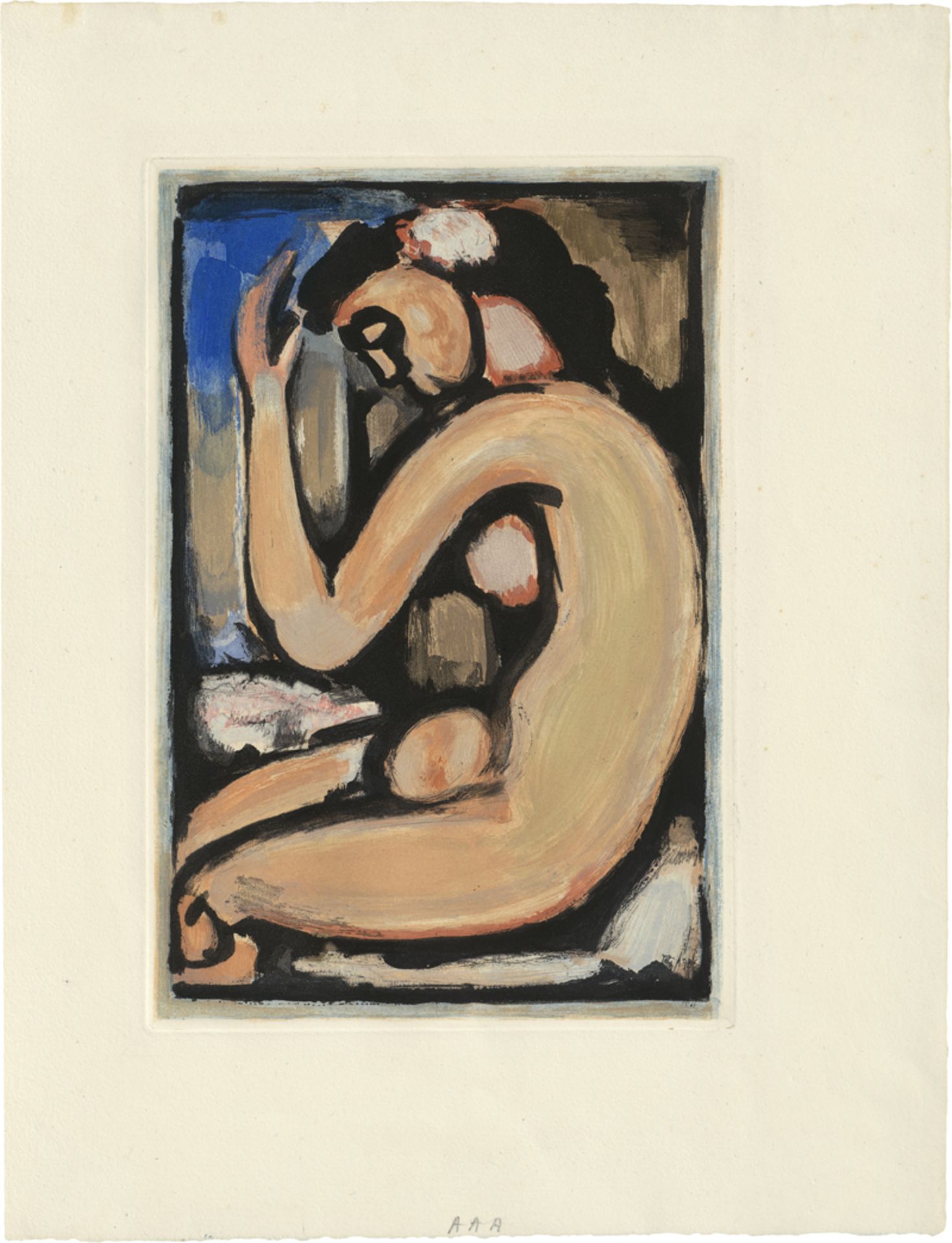 Rouault, Georges: Nu de profil