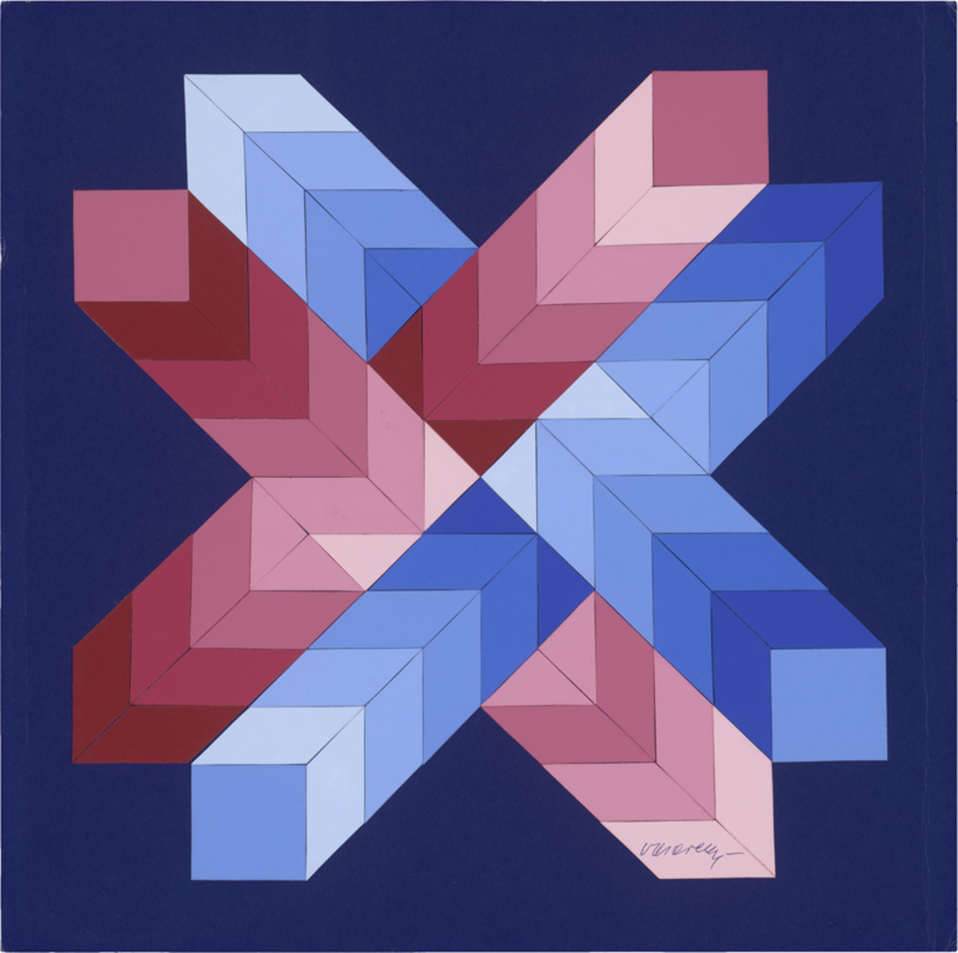 Vasarely, Victor: Kroa