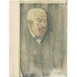 Orlik, Emil: Porträt Wilhelm Bernatzik