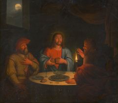 Schalcken, Godfried - Umkreis: Christus in Emmaus