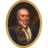 Isabey, Jean-Baptiste: Miniatur Portrait des Finanzministers Comte Roy in goldb...