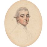 Smart, John: Miniatur Portrait eines Mr. Fenton mit gepuderter Perück...