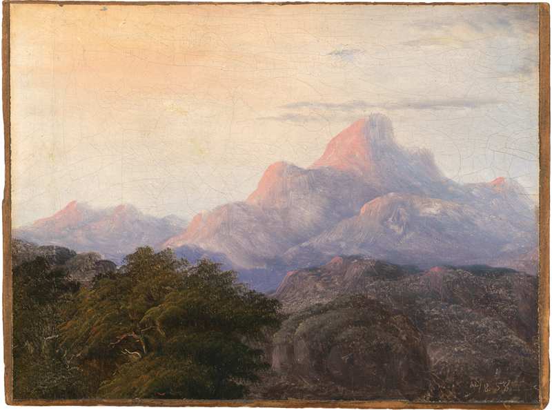 Carmiencke, Johann Hermann: Tiroler Berglandschaft