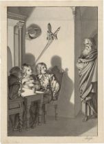 Retzsch, Friedrich August Moritz: Illustration zum Cypressenkranz