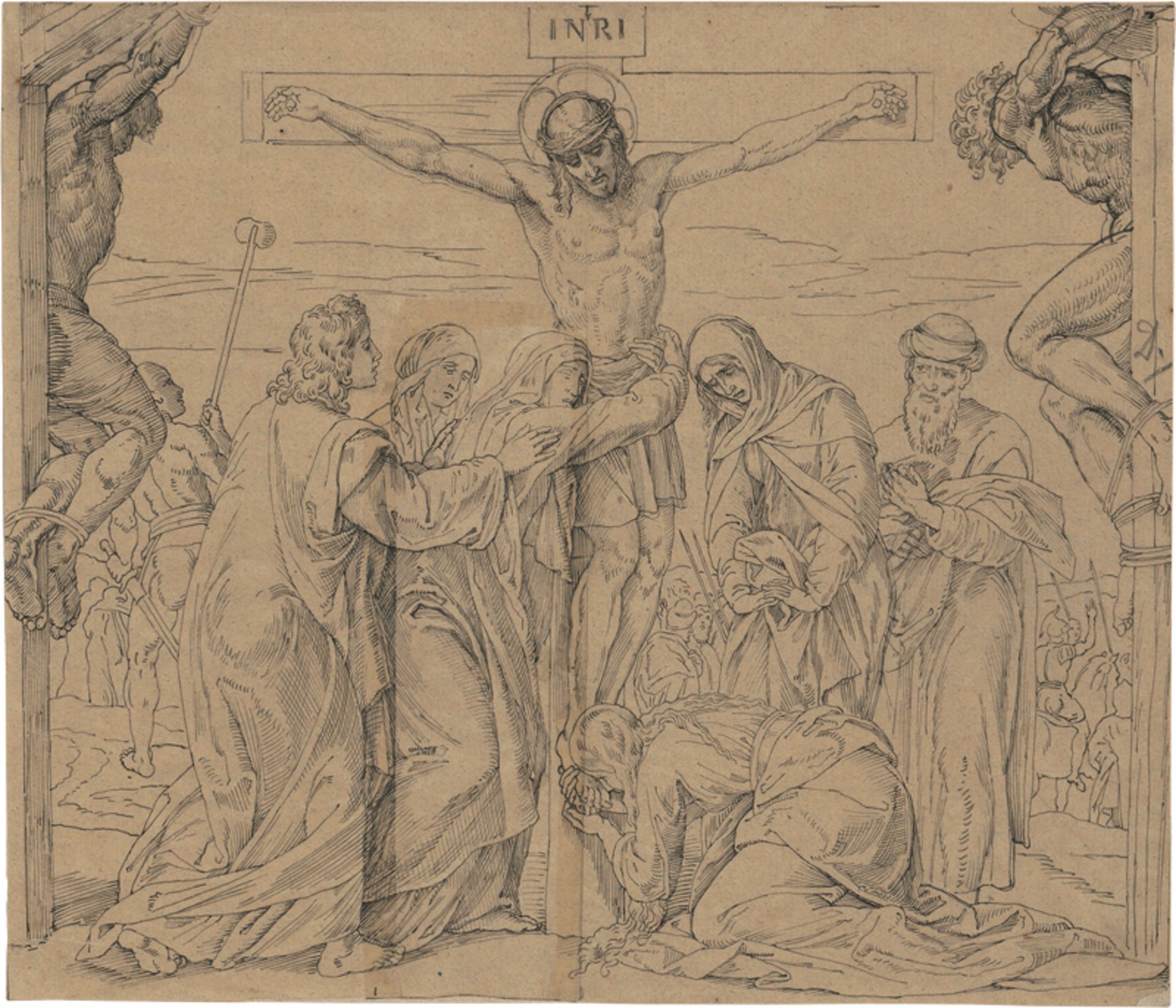 Schnorr von Carolsfeld, Julius: Christus am Kreuz