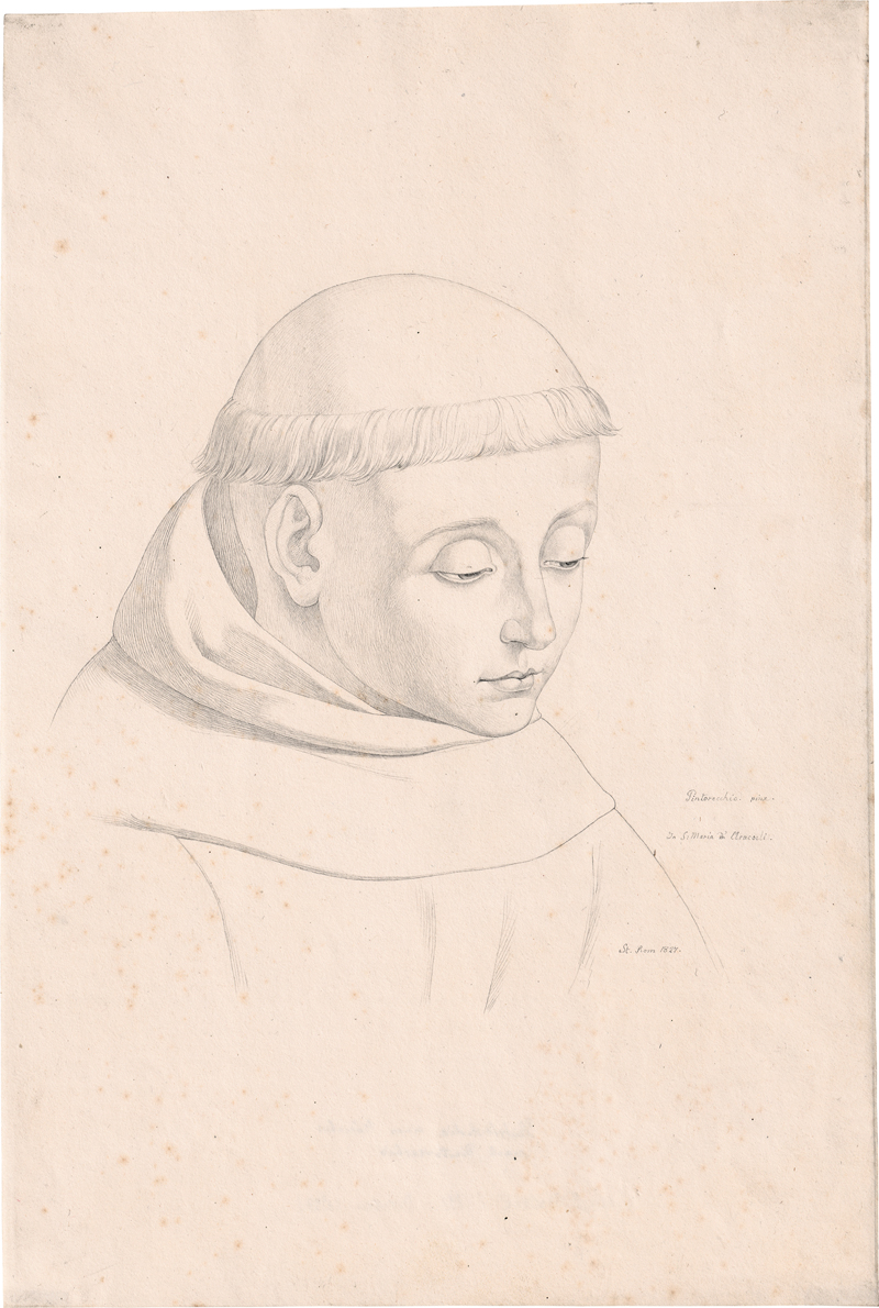 Stölzel, Christian Ernst: Kopf eines Mönches