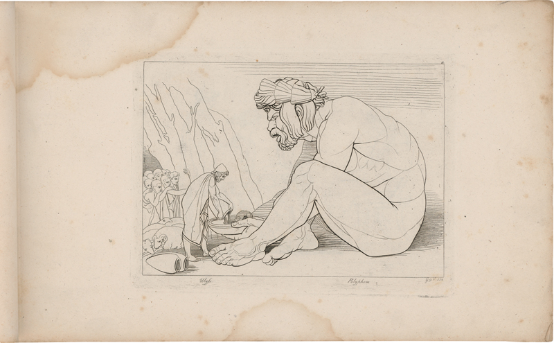 Flaxman, John - nach: Die Odyssee des Homer von John Flaxman Bildhauer