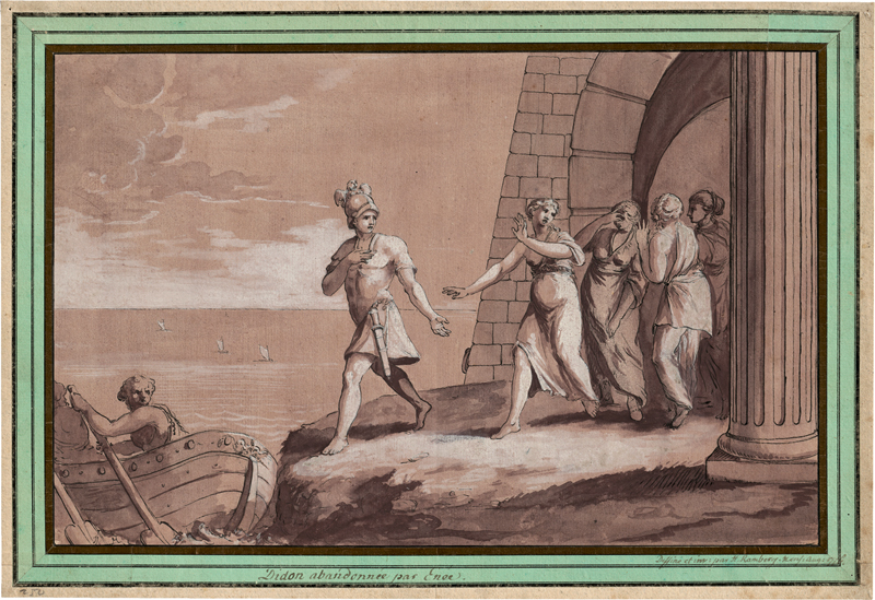 Ramberg, Johann Heinrich: Aeneas' Abschied von Dido