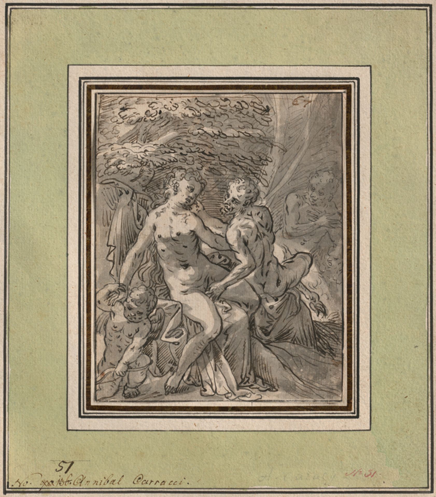 Herr, Michael: Amor, Nymphe und Satyr