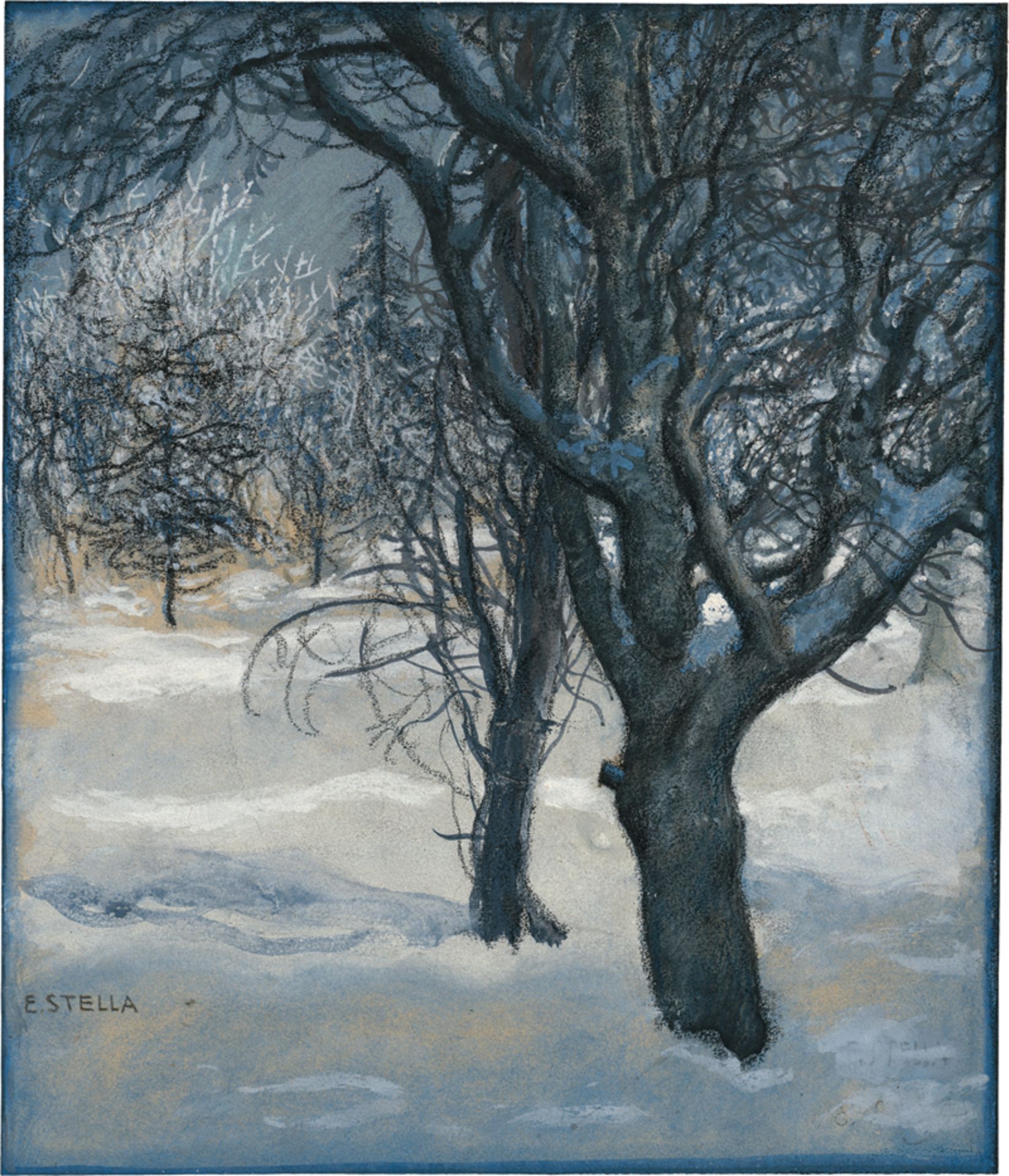 Stella, Eduard: Winterwald