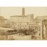 Cuccioni, Tommaso and Robert MacPhe...: Forum Romanum with the Capitol, Rome; Forum of Nerva, Ro...