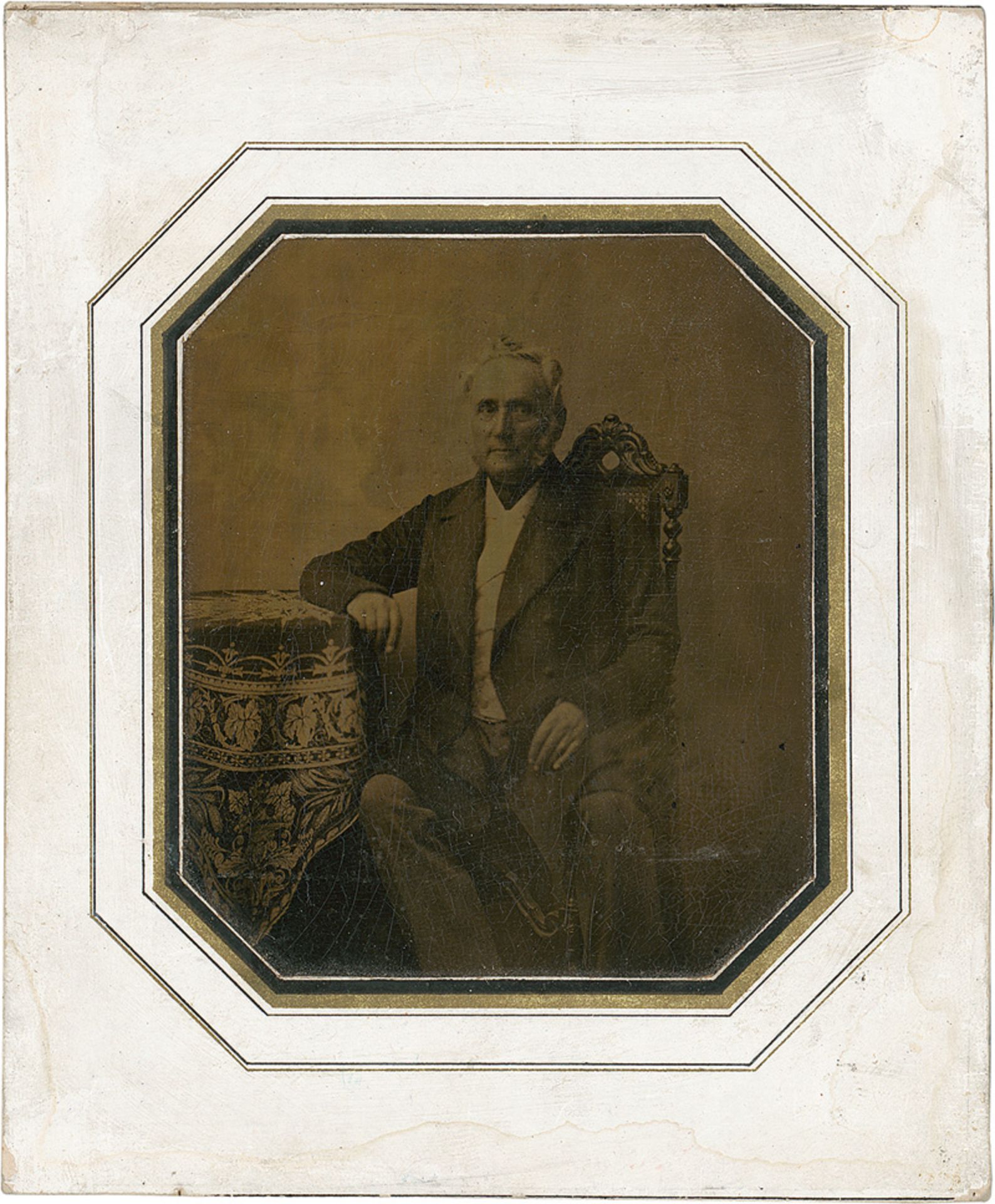 Daguerreotypes: Portrait of a man