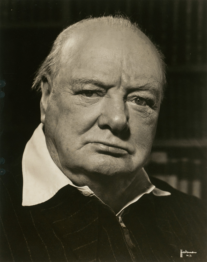Halsman, Philippe: Sir Winston Churchill