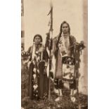 North American Indians: Portraits of members of the Nez Percé tribe and the Colv...