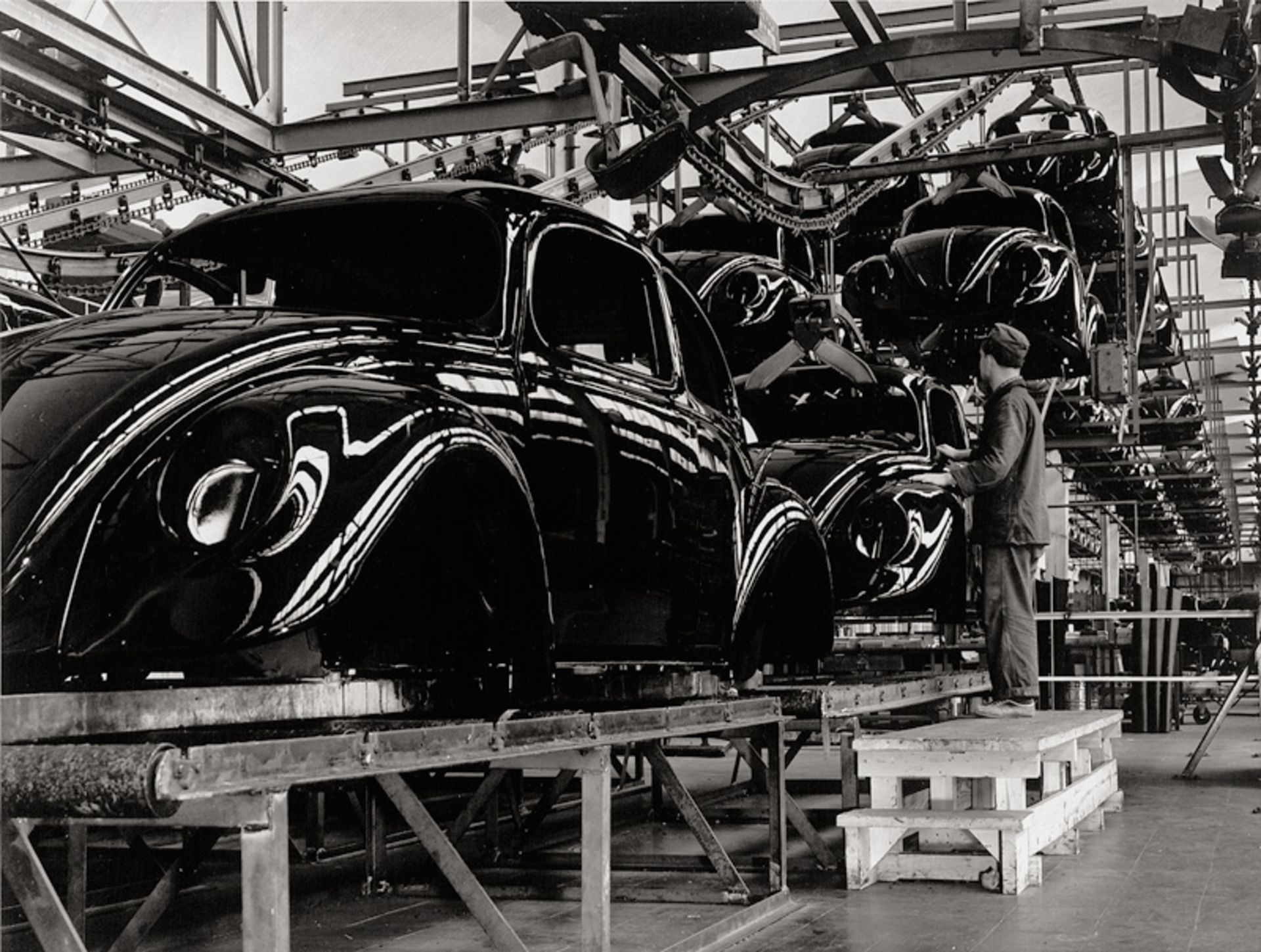 Industrial Photography: Views of the Volkswagen factory, Wolfsburg