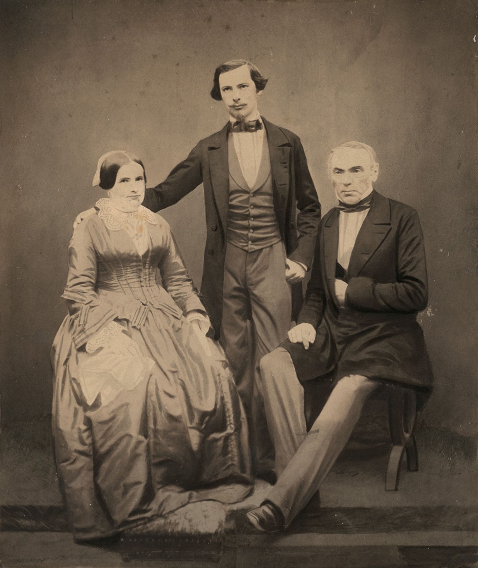 Löcherer, Alois: Family portrait