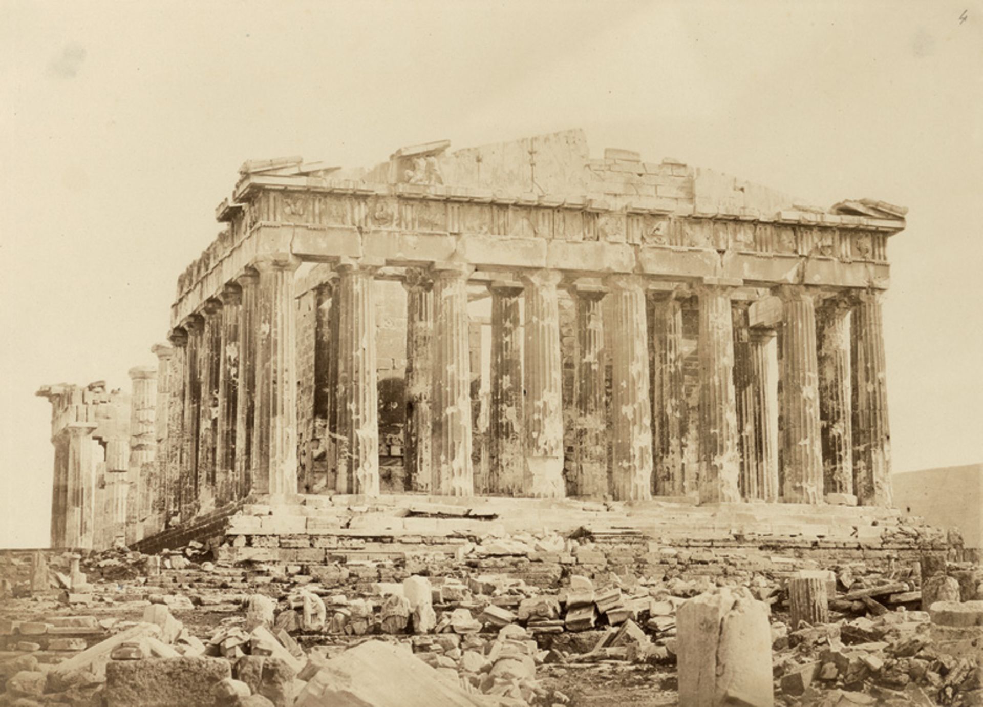 Konstantinou, Dimitrios: General view of the Acropolis and the South Slope from t... - Image 2 of 2