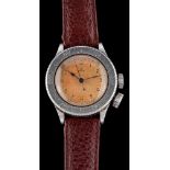 Omega, 'Weems', a 1940s RAF pilot's wristwatch,: circa 1940, 6B 159, no.