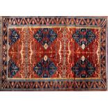 A Persian style carpet:,