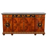 A fine 19th Century French mahogany, ebonised,