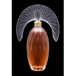 A Lalique Cristal scent bottle Commedia: from the Flacon Collection edition 2007,