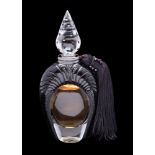 A Lalique Cristal scent bottle Sheherazade: from the Flacon Collection edition 2008,