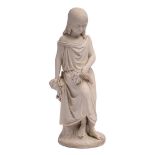 A Copeland parian figure of Victoria,